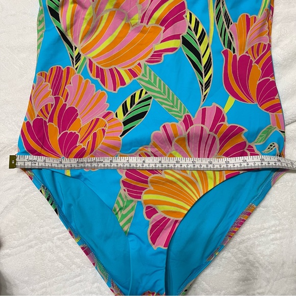 Trima Turk poppy ruffle 1pc swimsuit. - Picture 8 of 14
